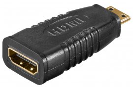 Adapter gniazdo HDMI - wtyk mini HDMI
