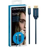 CLICKTRONIC Kabel DisplayPort DP - Mini DisplayPort 3m