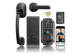 Intelligentes Türschloss mit Griff ARPHA D289H mit WiFi, Kamera und TUYA-Fingerabdruckleser