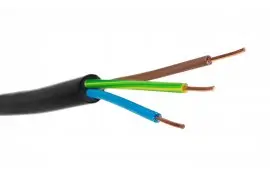 Kabel elektryczny ziemny YKY 3x2,5 czarny 0,6/1kV 25m