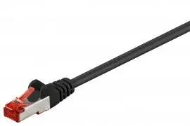 Kabel LAN Patch cord CAT 6 S/FTP LSZH CZARNY 5m