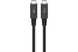 Kabel USB-C USB4 3.2 Gen 3x2 100W 20A 5V Goobay 0,8m