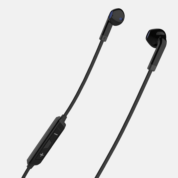 Słuchawki przewodowe MOC Wired Earbuds Black