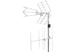 Set aus UHF-Antenne + VHF-Antenne + Diplexer Spacetronik EOS