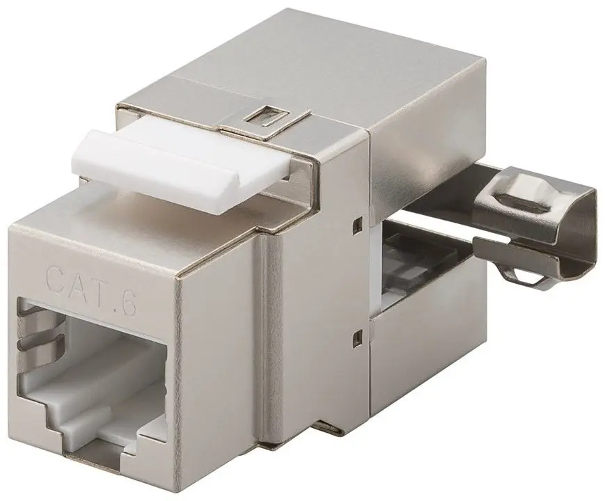 Złącze RJ45 Keystone CAT 6 STP ekranowane 250MHz Kątowe